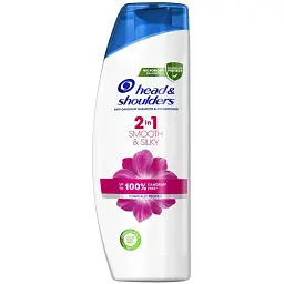 Шампунь та бальзам-обполіскувач проти лупи 2 в 1 Head & Shoulders Гладеньке та шовковисте 360 мл - мініатюра 2