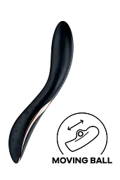 Вібратор Satisfyer Rrrolling Explosion для точки G, 22х3.6 см чорний - мініатюра 2