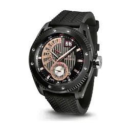 Наручний годинник Seculus 9535.2.7004P black, ipb, black silicon