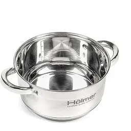 Каструля з кришкою Holmer CR-12538-SS, 3,8 л (CR-12538-SS) - мініатюра 4