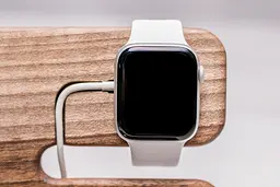 Дерев'яний органайзер з бездротовою зарядкою Apple ecoWalnut 300x231x210 мм - мініатюра 8