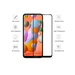 Скло захисне Drobak Samsung A11 (Black) (121276) (121276) - мініатюра 2