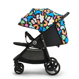 Прогулянкова коляска Kinderkraft Grande Plus Happy Shapes - мініатюра 7