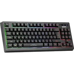Клавіатура Marvo K607 3 colors-LED USB (K607) - мініатюра 2