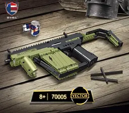 Конструктор кулемет Kriss Vector 70005 (320 деталей) - мініатюра 3