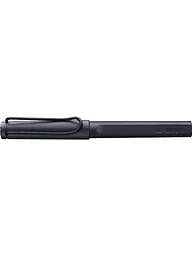 Ручка-ролер Lamy Safari Сталева чорна, Стрижень M63 1,0 мм Синій (4032322) - мініатюра 4