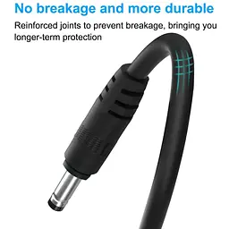 Кабель для зарядки ноутбука USB type C DC 65W з набором перехідників - мініатюра 7