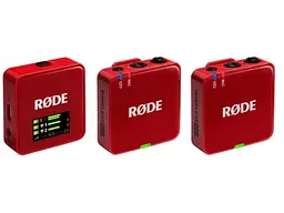Мікрофонна радіосистема Rode Wireless GO Gen 3 Red