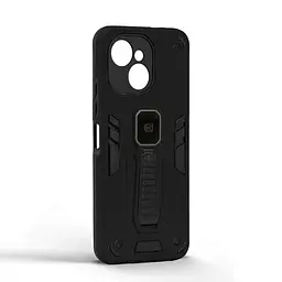 Чехол для TECNO Spark 40C 4G, Proover, черный, с подставкой и магнитом, противоударный, ударопрочный, бронированный, панель-накладка, защита всего корпуса, термополиуретан (TPU) + поликарбонат (PC), ArmorStandart (ARM87282) - мініатюра 2