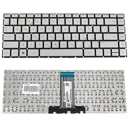 Клавіатура для ноутбука HP (240 G6 245 G6) rus сріблястий без фрейма