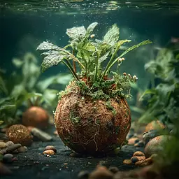 Поживні кульки Kruger Meier ProNature Ball 15 для акваріумних і тераріумних рослин - мініатюра 5