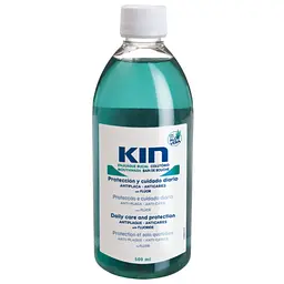 Ополіскувач для ротової порожнини KIN проти карієсу з фтором 500 мл