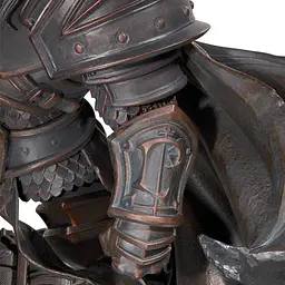Статуетка WORLD OF WARCRAFT Arthas Commomorative Statue (Варкрафт Пам'ятна статуя Артаса) - мініатюра 6