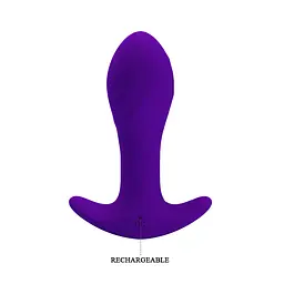 Анальна пробка - Pretty Love Morton Anal Plug Purple - мініатюра 4