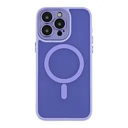Чохол-накладка Magnetic Matte Camera Lens with Magsafe Apple iPhone 15 Pro Max Elegant Purple (35216_3345383)