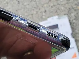 Протиударний прозорий чохол GEAR4 Piccadilly D3O з антимікробним покриттям для Samsung Galaxy S20 Ultra (6.9") Black + Transparent - мініатюра 3