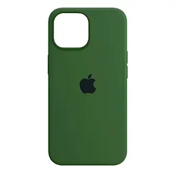Силиконовый противоударный чехол-накладка для Apple iPhone 14 Pro, панель с защитой всего корпуса, софт-тач, virid green, ArmorStandart (ARM62409)
