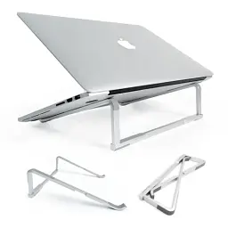 Підставка для ноутбука до 16" OfficePro LS530, Silver, алюміній/силікон - мініатюра 4