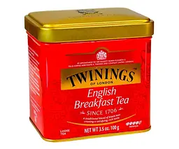 Чай Twinings чорний Англійський сніданок 100 г ж/б