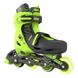 Ролики Neon Combo Skates Розмір 30-33 Салатовий - мініатюра 2