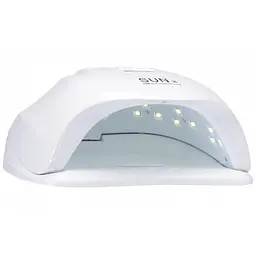 Лед уф лампа для нарощування нігтів та сушіння гель лаку біла LED UV SUN X 54вт - мініатюра 6