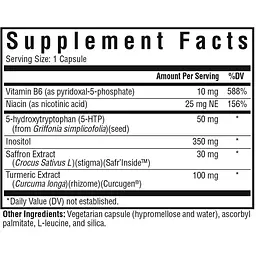 Комплекс підвищення серотоніну Seeking Health Serotonin Nutrients 60 вегетаріанських капсул - мініатюра 2
