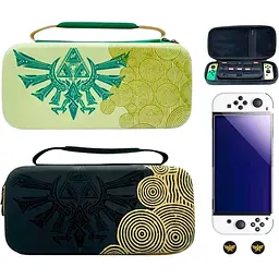 Кейс-чохол Dobe Hard Case для Nintendo Switch/Switch OLED The Legend of Zelda: Tears of the Kingdom Black [105916] - мініатюра 4