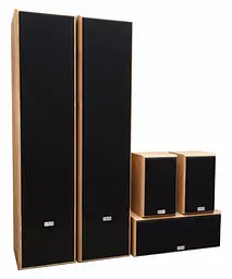 Комплект акустики 5.0 TAGA Harmony TAV-606 v.3 Set Oak - мініатюра 2