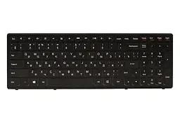Клавiатура для ноутбука IBM/LENOVO IdeaPad Flex 15, G500s чорний, чорний фрейм (KB311767)