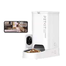 Смарт годівниця PETKIT Yumshare Solo With Camera Smart Pet Feeder P571 White