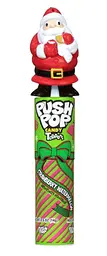 Льодяник на паличці Push Pop Topper Christmas Lollipop Santa 14г