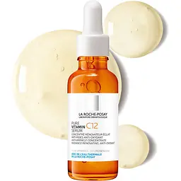 Сироватка-антиоксидант із вітаміном С проти зморшок La Roche-Posay Pure Vitamin C10 для оновлення шкіри обличчя 30 мл - мініатюра 4