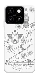 TPU чохол Demsky Kyiv spirit для ZTE Blade A55 4G
