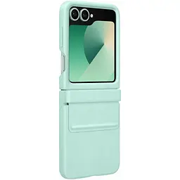 Чохол Epik Leather Case для Samsung Galaxy Flip6 Turquoise AAA [113354] - мініатюра 2