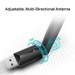 Адаптер WiFi Archer T2U plus AC600, USB TP-Link teh0017385 - мініатюра 5