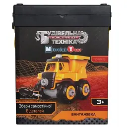 Конструктор Microlab Toys Будівельна техніка — вантажівка (MT8906) - мініатюра 2