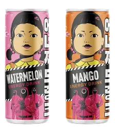 Енергетичний напій Squid Game Energy Drink зі смаком манго 250 мл - мініатюра 6