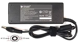 Блок живлення для ноутбуків PowerPlant SAMSUNG 220V, 19V 90W 4.74A (5.5 x 3.0) (SA90F5530)