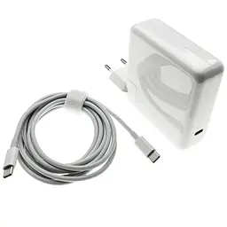 Блок живлення GRAND AE87 для ноутбука APPLE MacBook USB-C вихід 87W + кабель 2м C-C - мініатюра 2