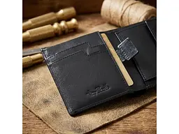 Жіноче портмоне вертикальне Nevada 3504 nero Чорне 9x10x1,5 см TONY PEROTTI acs0032543 - мініатюра 5