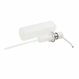 Дозатор миючого засобу Platinum Brushed SA001 білий, Білий - мініатюра 2