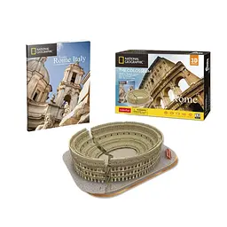 Пазл Cubic Fun Тривимірна головоломка-конструктор National Geographic Колізей (DS0976h) - мініатюра 3