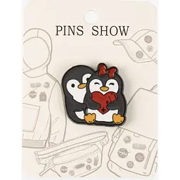 Значок Пінгвіни 0928102521-5 Різнокольоровий shop (2000999540066)