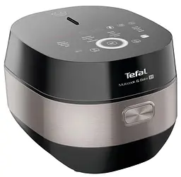 Мультиварка Multicook&Bake IH 1500Вт чаша-5л електронне керув. метал/пластик чорний Tefal kuh0015072