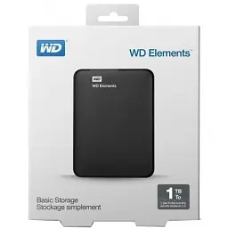 Зовнішній жорсткий диск 2.5" 1TB WD (WDBUZG0010BBK-WESN) - мініатюра 6