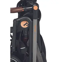 Коляска Peg-Perego Veloce 500, 2 в 1, вишукано-коричнева зі смужкою (PACK-VEL2100000003) - мініатюра 11
