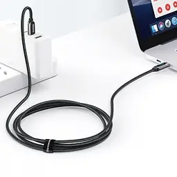 Кабель Baseus Display Cable Type-C to Type-C 100W 2m CATSK-C01 Black - мініатюра 5
