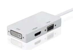 Перехідник mini DisplayPort M HDMI/VGA/DVI 24+5 FHD 1080p - мініатюра 4
