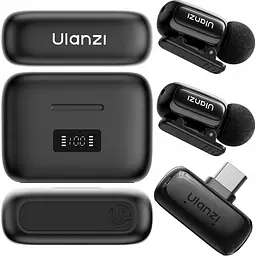 Мікрофонна радіосистема Ulanzi A200 USB-C Black [157232] - мініатюра 7