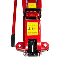 Домкрат автомобільний підкатний червоний 2.5 т Horizontal Jack - мініатюра 4